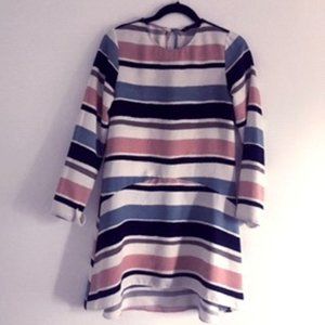 Zara Long Sleeve A-line Dress